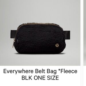 Lululemon Belt Bag *Fleece